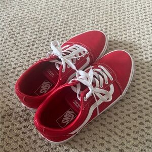 Vans Red Sneakers